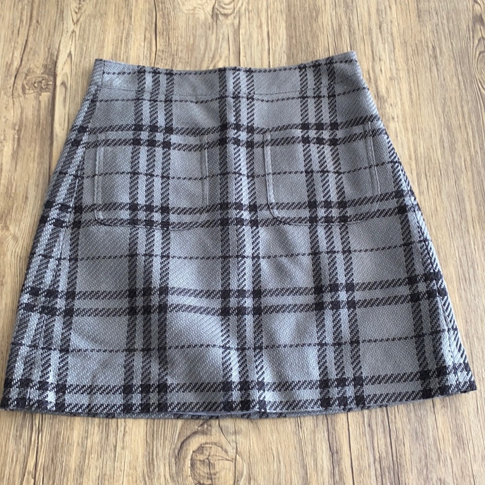 Jcrew plaid skirt